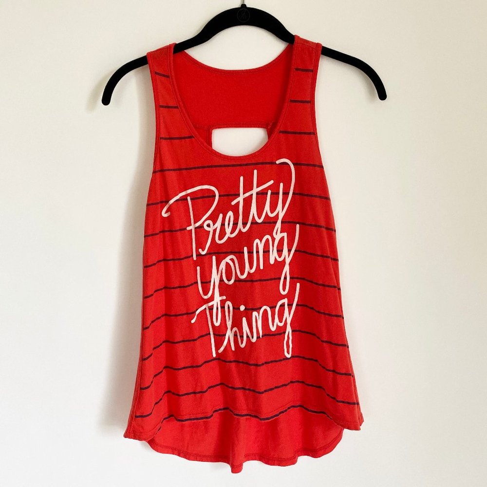 "Pretty Young Thing" Racer Back Tank
